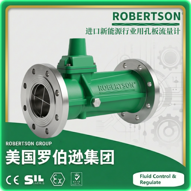 进口新能源行业用孔板流量计-美国罗伯逊ROBERTSON