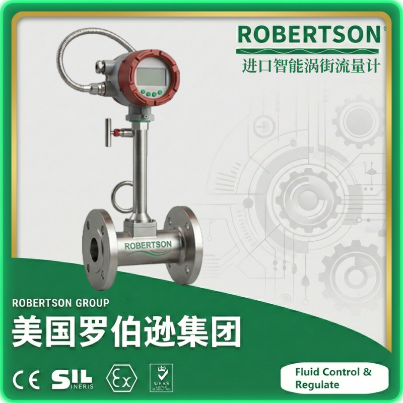 进口智能涡街流量计-美国罗伯逊ROBERTSON