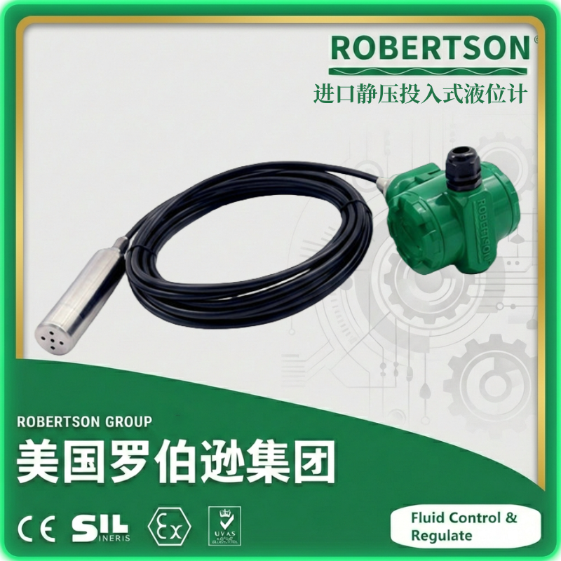 进口静压投入式液位计-美国罗伯逊ROBERTSON