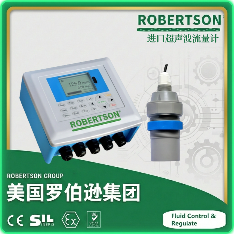 水处理设施用进口超声波流量计-美国罗伯逊ROBERTSON