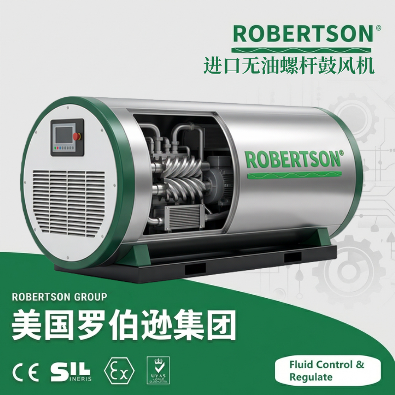 进口无油螺杆鼓风机-美国罗伯逊ROBERTSON