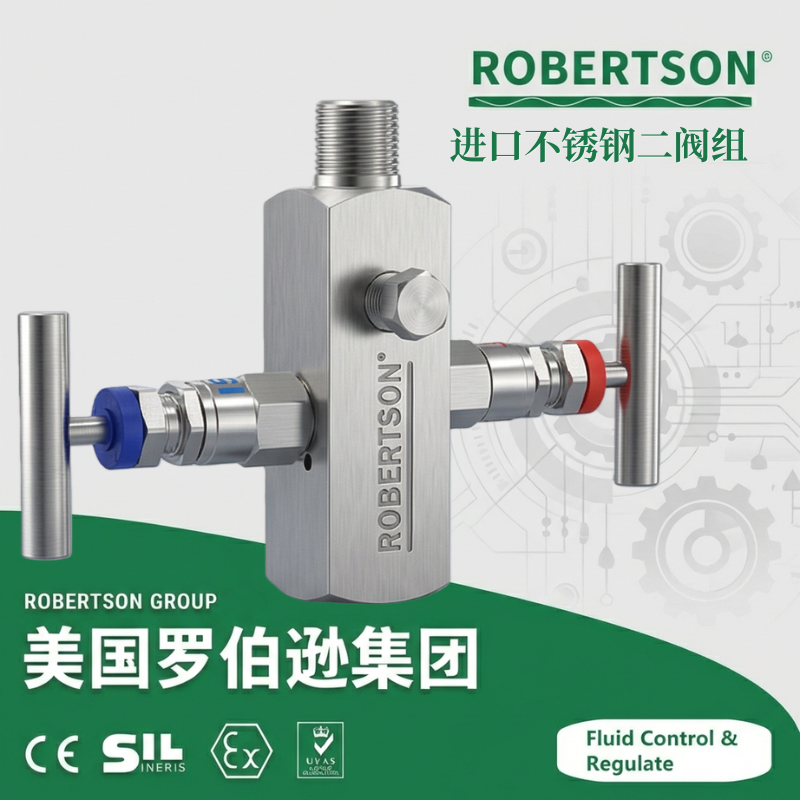 进口不锈钢二阀组-美国罗伯逊ROBERTSON