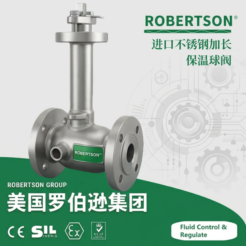 进口不锈钢加长保温球阀-美国罗伯逊ROBERTSON