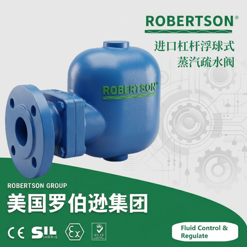 进口杠杆浮球式疏水阀-美国罗伯逊ROBERTSON
