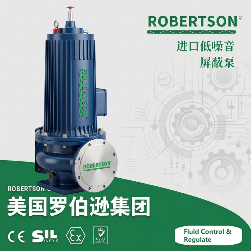 进口低噪音屏蔽泵-美国罗伯逊ROBERTSON