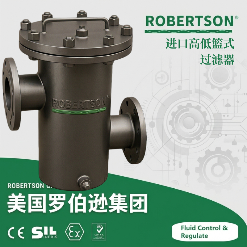 进口高低篮式过滤器-美国罗伯逊ROBERTSON