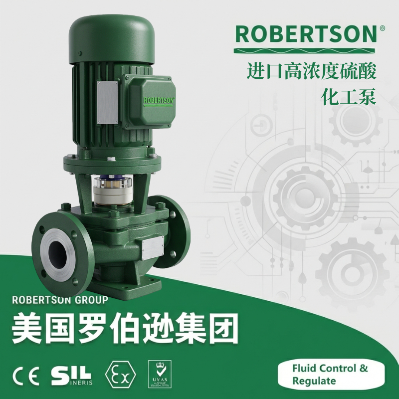 进口高浓度硫酸化工泵-美国罗伯逊ROBERTSON