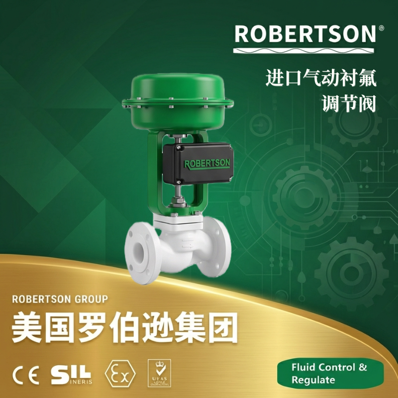 美国罗伯逊ROBERTSON进口气动衬氟调节阀：全面解析与应用指南