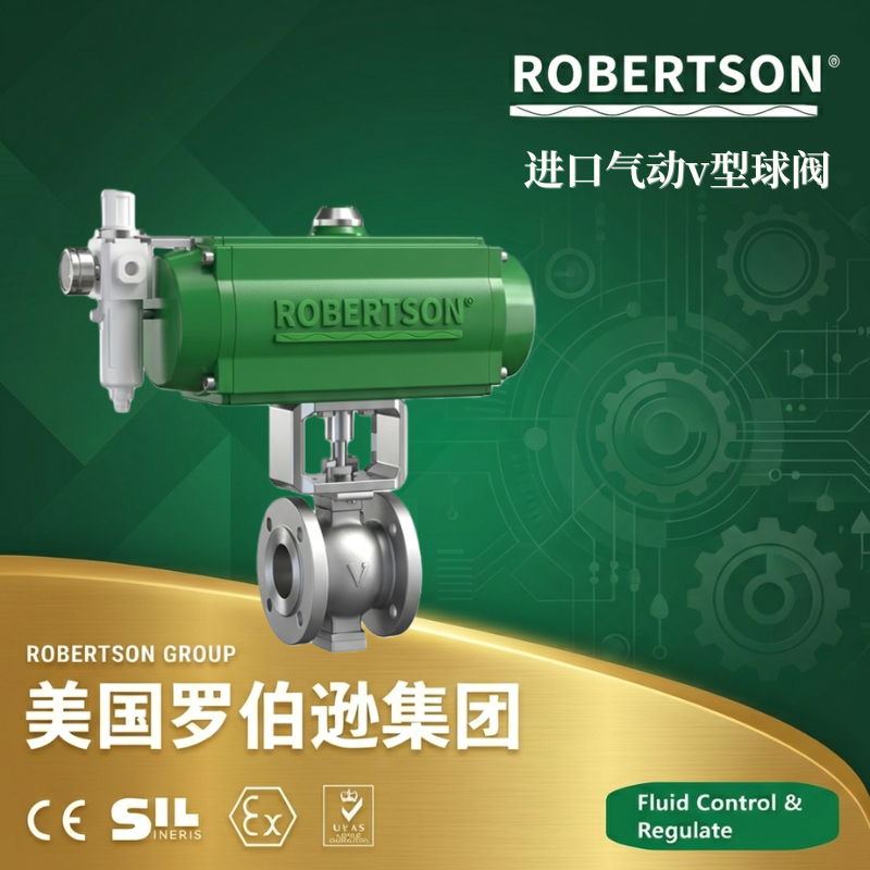 美国罗伯逊ROBERTSON进口气动V型球阀：全面解析与应用指南