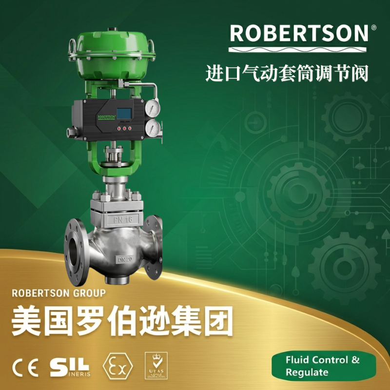 美国罗伯逊ROBERTSON进口气动套筒调节阀：全面解析与应用指南