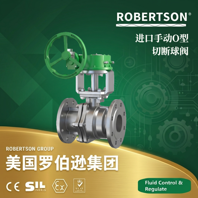美国罗伯逊ROBERTSON进口手动O型切断球阀：全面解析与应用指南