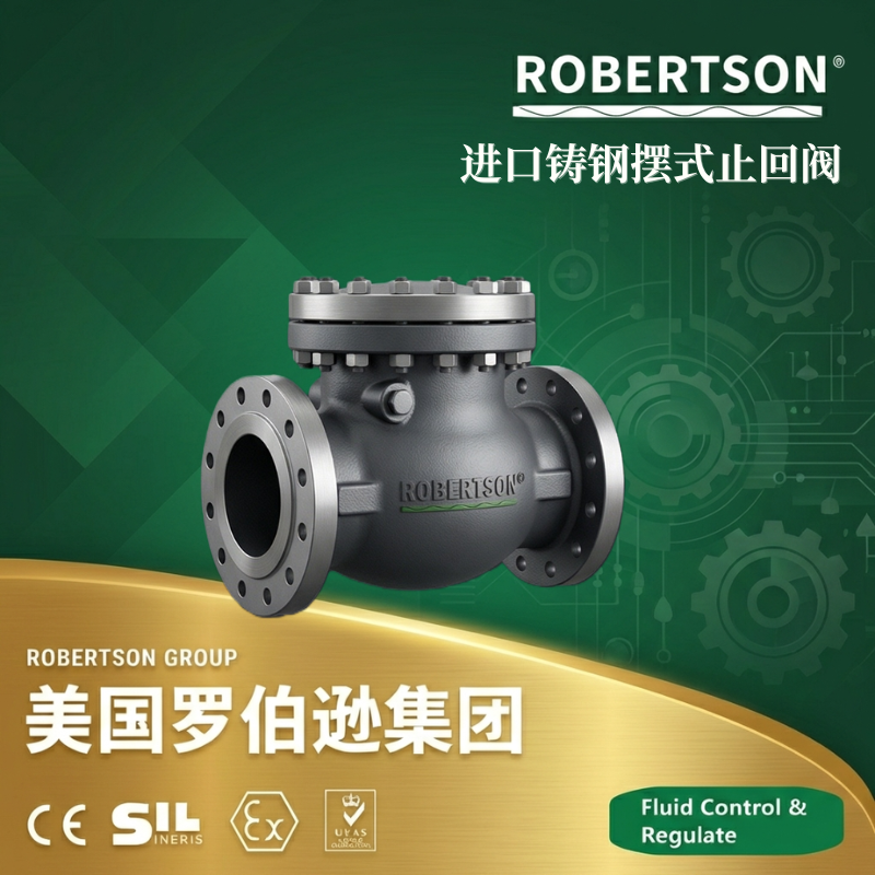 美国罗伯逊ROBERTSON进口铸钢摆式止回阀：全面解析与应用指南