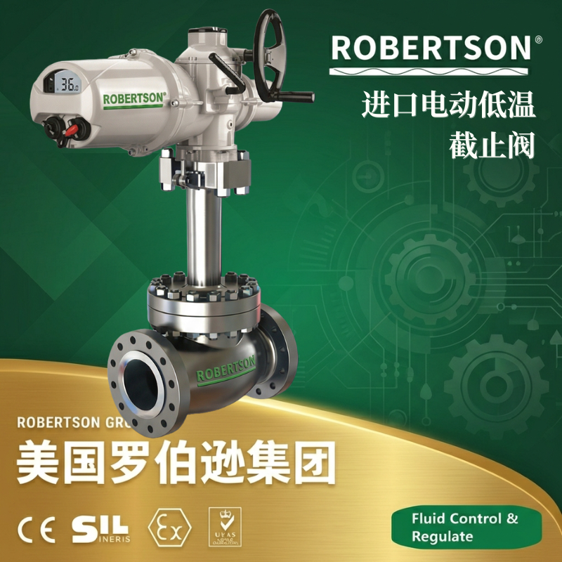 美国罗伯逊ROBERTSON进口电动低温截止阀：全面解析与应用指南