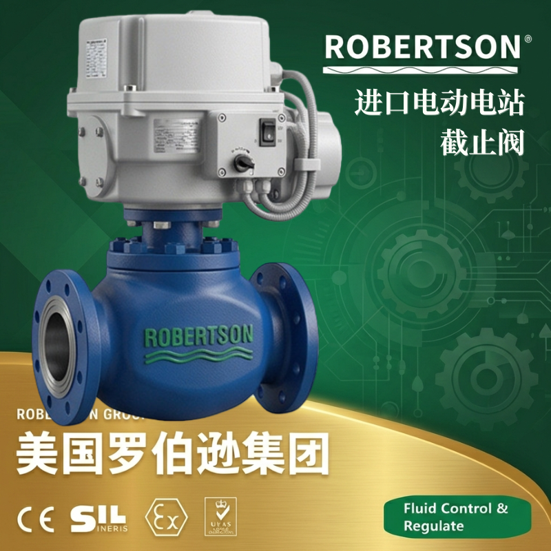 美国罗伯逊ROBERTSON进口电动电站截止阀：全面解析与应用指南