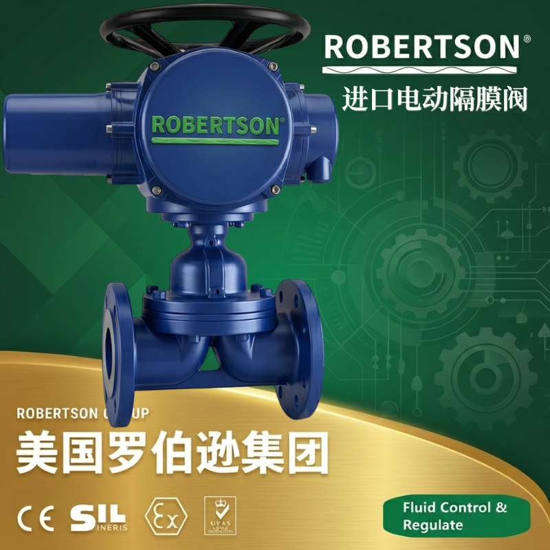 美国罗伯逊ROBERTSON进口电动隔膜阀：全面解析与应用指南