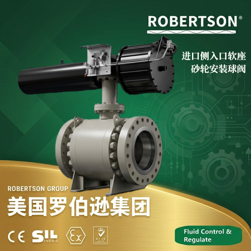 美国罗伯逊ROBERTSON进口侧入口软座球阀全面解析