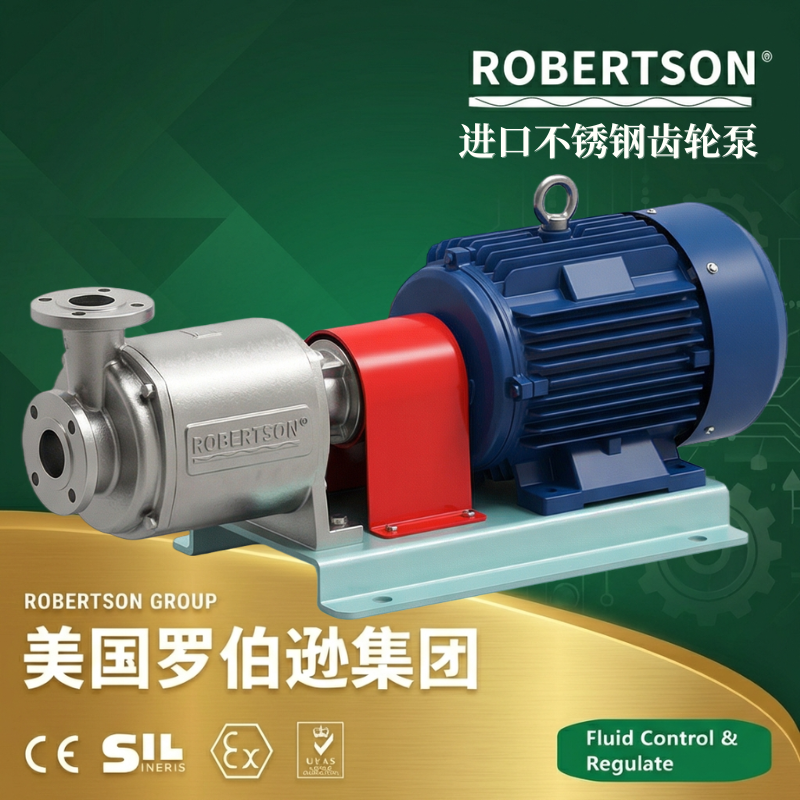 美国罗伯逊ROBERTSON进口不锈钢齿轮泵：全面解析与应用指南