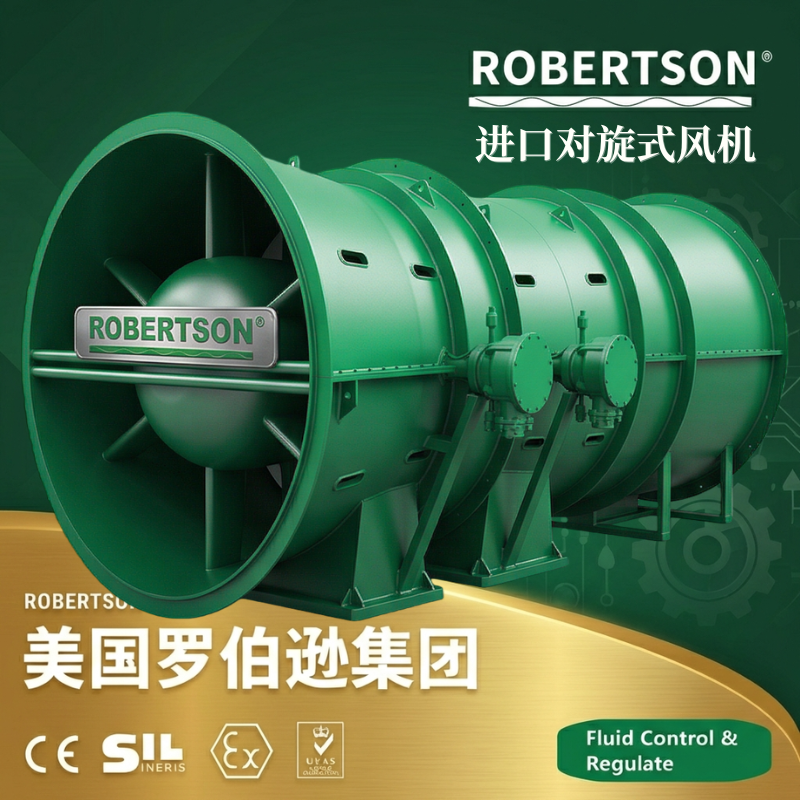 美国罗伯逊ROBERTSON进口对旋式风机：全面解析与应用指南