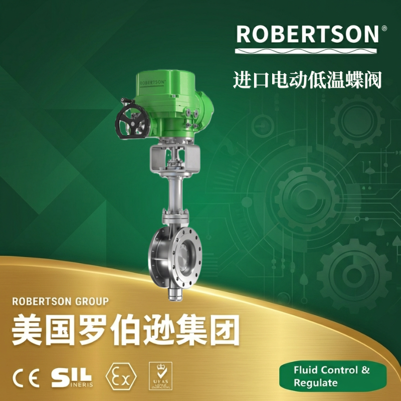 美国罗伯逊ROBERTSON进口电动低温蝶阀：全面解析与应用指南