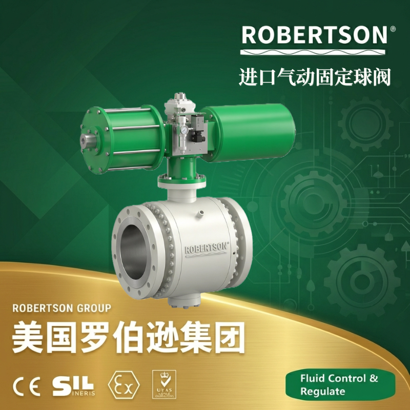 美国罗伯逊ROBERTSON进口气动固定球阀：全面解析与应用指南
