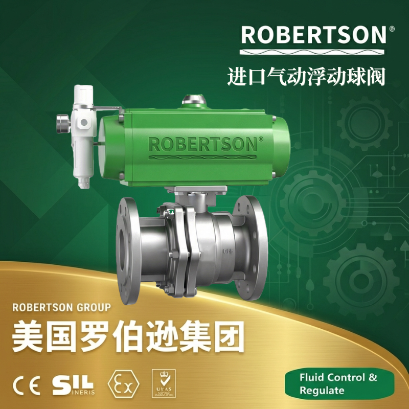 美国罗伯逊ROBERTSON进口气动浮动球阀：全面解析与应用指南