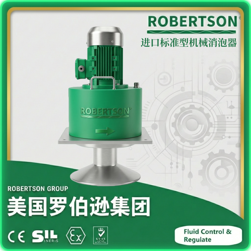 进口标准型机械消泡器-美国罗伯逊ROBERTSON