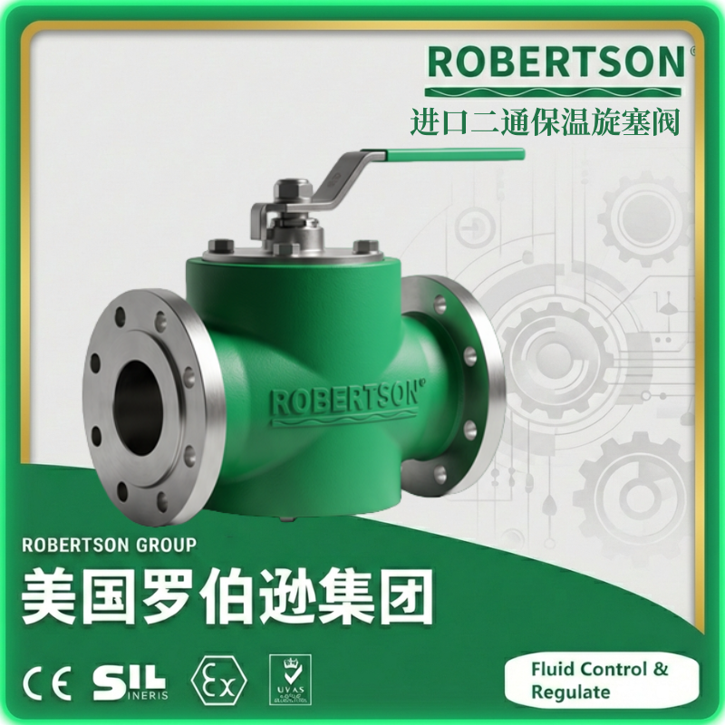 进口二通保温旋塞阀-美国罗伯逊ROBERTSON