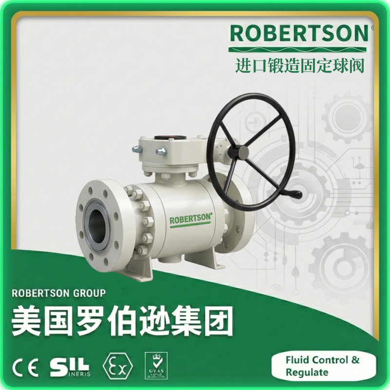 进口锻造固定球阀-美国罗伯逊ROBERTSON