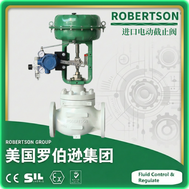 进口电动截止阀-美国罗伯逊ROBERTSON